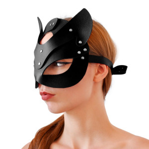 Маска Кішечки Art of Sex - Cat Mask, Чорний. Photo 3