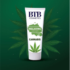 Змазка на гібридній основі BTB Relaxing Lubricant Cannabis (100 мл). Photo 3