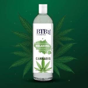 Змазка на гібридній основі BTB Relaxing Lubricant Cannabis (250 мл). Photo 3