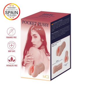 Мастурбатор-вагіна MAI Pocket Pussy Eva Flesh. Photo 3