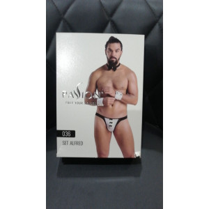 Комплект еротичної чоловічої білизни Passion 036 ALFRED L/XL Black (м'ята упаковка!!!). Photo 2