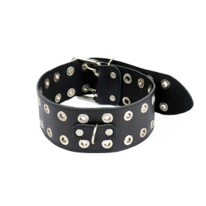 Нашийник Art of Sex - Tessa, натуральна шкіра, колір чорний. Photo 3