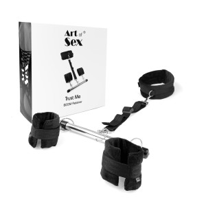 Фіксатор для рук та шиї Art of Sex - Trust me, колір чорний. Photo 3