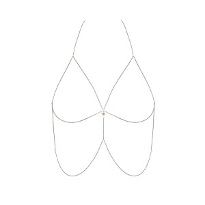 Ланцюжок для бюста з кулоном-зіркою Obsessive Bijou 902. Photo 3