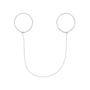 Ланцюжки-наручники з каменями Obsessive Bijou 907. Photo 2