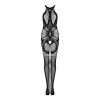 Сітчастий бодістокінг без рукавів Obsessive Bodystocking G331 S/M/L, black, з доступом