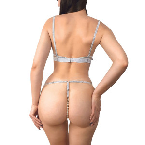 Сексуальний набір білизни Art of Sex - Sweet Angel, розмір L-2XL, колір білий. Photo 2