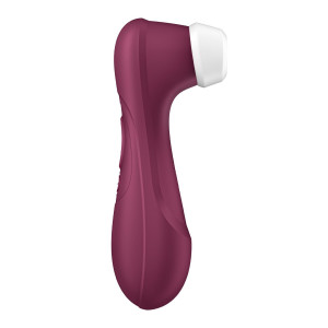 Вакуумный клиторальный стимулятор Satisfyer Pro 2 Generation 3 with Liquid Air Connect App Wine Red. Photo 3