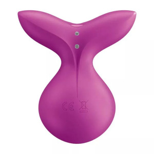 Мінівібромасажер Satisfyer Viva la Vulva 3 Violet. Photo 2