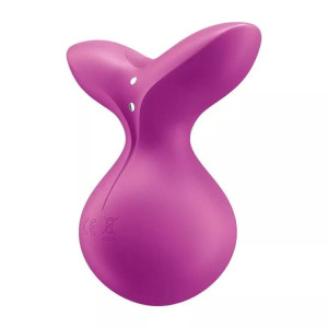 Мінівібромасажер Satisfyer Viva la Vulva 3 Violet. Photo 3