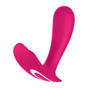 Смарт-вібратор у трусики Satisfyer Top Secret Pink вагінально-кліторальний, 2 мотори. Photo 2