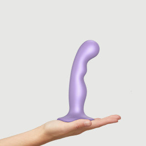 Насадка для страпона Strap-On-Me Dildo Plug P&G Lilas Metallic M. Photo 3