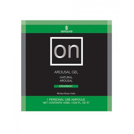 Пробник возбуждающего геля Sensuva — ON Arousal Gel for Her Spearmint (6 мл)