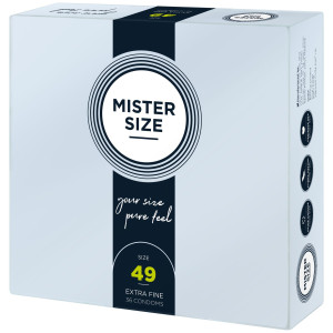 Презервативи Mister Size - pure feel - 49 (36 condoms), товщина 0,05 мм. Photo 2