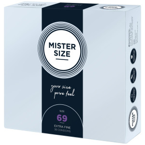 Презервативи Mister Size - pure feel - 69 (36 condoms), товщина 0,05 мм. Photo 2