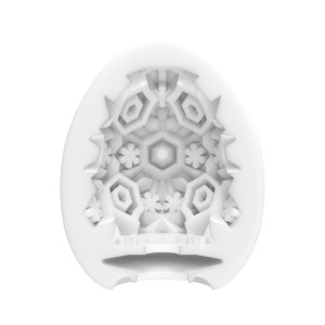 Мастурбатор-яйце Tenga Egg Snow Crystal з охолоджувальним лубрикантом. Photo 2