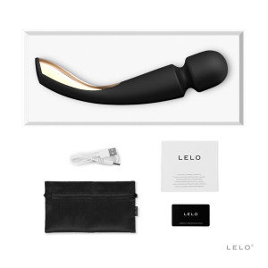 Вібромасажер LELO Smart Wand 2 Medium Black. Photo 3
