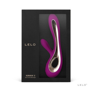 Вібратор-кролик LELO Soraya 2 Deep Rose, 12 режимів вібрації, до 4 годин роботи. Photo 3