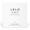 Презервативи LELO HEX Condoms Original 3 Pack (м'ята упаковка!!!)