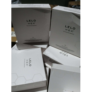 Презервативи LELO HEX Condoms Original 36 Pack  (м'ята упаковка!!!). Photo 2