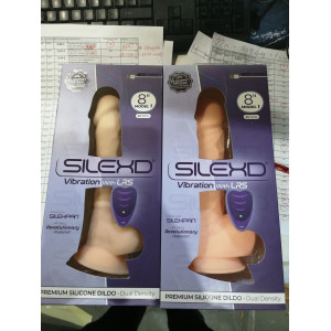 Фалоімітатор з вібрацією SilexD Norman Vibro Flesh (Model 1 size 8,5
