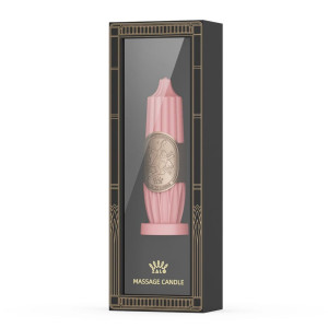 Розкішна масажна свічка Zalo Massage Candle Pink. Photo 2