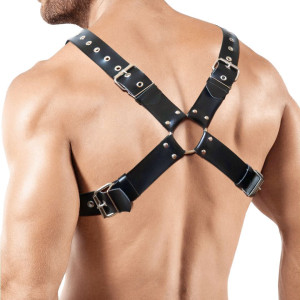 Мужская портупея Art of Sex - Arcady, Черный L-2XL. Photo 3