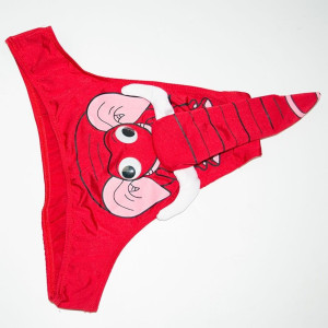 Чоловічі еротичні труси JSY Слоник з бивнями One Size. Photo 3