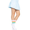 Шкарпетки жіночі в смужку Leg Avenue Pride crew socks Pansexual, 37–43 розмір