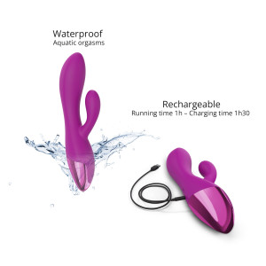 Вібратор-кролик Love To Love FUNKY BUNNY - SWEET ORCHID. Photo 3