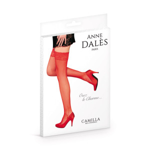 Чулки Anne De Ales CAMILLA T2 Red. Photo 2
