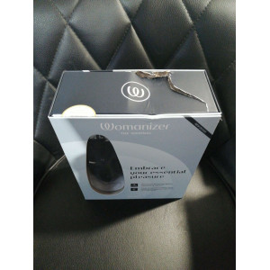 Вакуумний кліторальний стимулятор Womanizer Classic 2 - Black (пошкоджена упаковка!!!). Photo 2