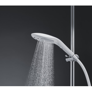 Насадка-стимулятор для душу 2в1 Womanizer Wave White, масажер для інтимних зон. Photo 3