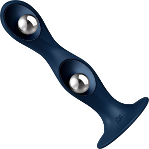 Дилдо Satisfyer Double Ball-R Dark Blue. Photo 3