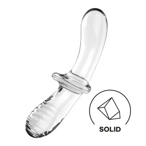 Дилдо Satisfyer Double Crystal (Transparent) (м'ята упаковка!!!)