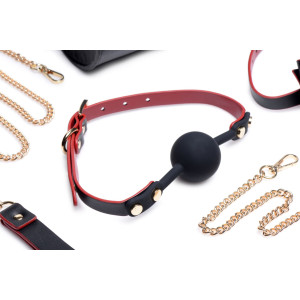 Набір для BDSM Master Series Bow - Luxury BDSM Set With Travel Bag. Photo 3