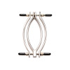 Затискач для статевих губ з повідцем Master Series Pussy Tugger Adjustable Vagina Clamp with Chain