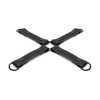 Хрестовина Bedroom Fantasies Hogtie 4 - Way Restraint Cross - Black