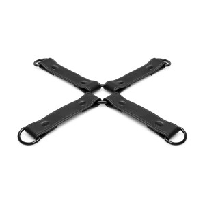 Хрестовина Bedroom Fantasies Hogtie 4 - Way Restraint Cross - Black. Photo 2