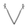 Затискачі для сосків Bedroom Fantasies Nipple Clamps with Chain - Black