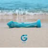 Скляний дилдо Gildo - Ocean Ripple Glass Dildo