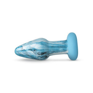 Стеклянная анальная пробка Gildo - Ocean Curl Glass Butt plug. Photo 2