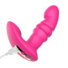 Вібратор з поступальними рухами Fun Town Jive Pink, пульт ДК