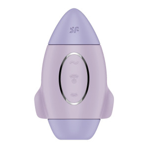 Вакуумний вібратор Satisfyer Mission Control Violet. Photo 2