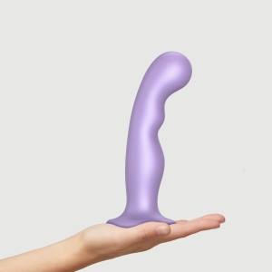 Насадка для страпона Strap-On-Me Dildo Plug P&G Lilas Metallic XL. Photo 2