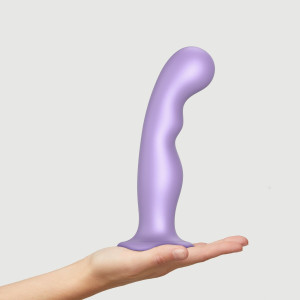 Насадка для страпона Strap-On-Me Dildo Plug P&G Lilas Metallic XXL. Photo 2