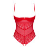 Боді Obsessive Ingridia crotchless teddy XS/S