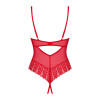 Боді Obsessive Ingridia crotchless teddy XS/S