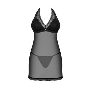 Пеньюар Obsessive Medilla chemise & thong M/L. Photo 3