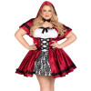 Костюм червоної шапочки Leg Avenue Gothic Red Riding Hood 1X-2X